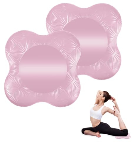2 Stücke Kniekissen Yoga, Yoga Knie Pad, Yoga Zubehör, Schützt die Hände, Knie und Ellbogen, Geeignet für zu Hause, Yoga-Studio und Outdoor