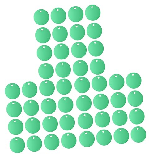 POPETPOP 75 Stk Leeres Etikett Edelstahl-armbandrohlinge Blanko-erkennungsmarken Für Haustiere Armband Für Charms Leere Tags Holzkreuze Zum Basteln Farbige Tabs Schmuck Mit Löchern Ventil