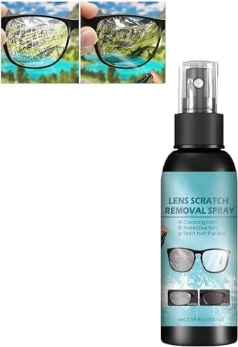 Brillengläser-Spray Zum Entfernen Von Kratzern, 2024 Linse Reparatur Spray,Spray Zur Entfernung Von Kratzern Auf Brillengläsern,Brillenglas-Kratzerentferner,Brillenglas Kratzer Reparatur Lösung (1pc)