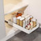 Ausziehbare Schublade Küche, Teleskopschublade, Pull Slide Out Drawer Mit Griff, Ausziehbarer Schrank Organizer, Schubladeneinsätze Für Küchenschrank, Kein Bohren Und Nageln Erforderlich