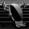 ZSSHUIHH Support Téléphone Voiture pour Audi A1 GB 2018 2019 2020-2023 2024+, 360 degrés Rotation Porte Téléphone Voiture Réglable,Mirror-Black