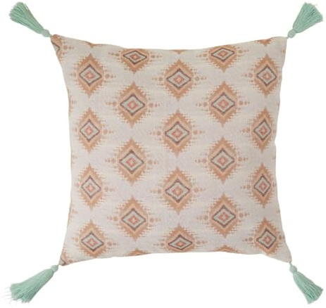 Atmosphera - Kissen Ikat Jacquard 38x38cm