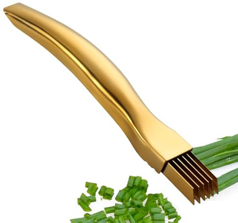 Tagliaverdure - Tritatutto per verdure, Affettatrice per verdure in metallo per uso domestico - Tagliaverdure per alimenti multifunzionale, Utensile da cucina Fetta Posate per tagliare verdure Cipolla