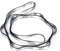 KGDUYC 1 Stück Yoga Hängematte Verlängerungsgurt, Daisy Chains, Starke Kletterschlaufe, Multi-Loops Verstellbares Nylon Übungsband Gurt für Klettern, Aerial Yoga, Pilates, Dehnung, Fitness Workout