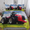 AAPZY Traktor Bettwäsche-Set, 3D Motiv, Bettbezug 2teilig Mit Kopfkissenbezug Für Jungen Mädchen Schlafzimmer Atmungsaktiv Mikrofaser Deckenbezug Single (135x200cm)