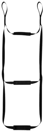 Scala di corda – Scala antincendio | Scala di corda per barca | Scala portatile in nylon | Scala pieghevole per albero giocattolo, attrezzatura per bastoni da arrampicata, leggera scala