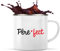 Père-fect Tasse Métal 360 ml Mug Émaillé Métallique | Idée Cadeau Papa Humour Original Noël Anniversaire Fête des Pères Famille Amour Naissance Retraite