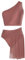Sinleey Zeitgenössischer Tanzanzug Für Damen Mit Strass Glitzerndes Set Top Und Rock Short Latin Tanz Kostüm Eiskunstlauf Gymnastik A Altrosa M