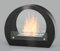 DRULINE Bio Ethanol Wandkamin Cheminée Gel Kamin Gelkamin Fireplace Tischkamin (Amsterdam Schwarz)