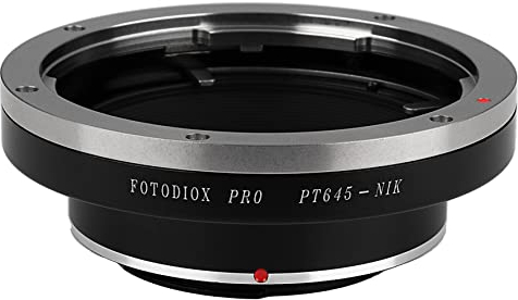 Fotodiox Pro Adapter, Pentax 645 Lens to Nikon Camera Mount Adapter for Nikon D1, D2, D3, D3x,D3s, D100, D200, D300, D300s, D700, D40, D40x, D50, D60, D70, D70s, D80, D90, D3000, D3100, D5000, D7000