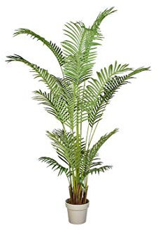 Kunstpalme Phönix 180cm mit 17 Palmwedel im Topf - Kunstpalme Dekopalme