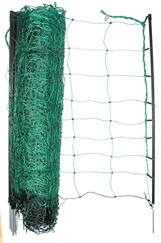 SCHAFNETZ SCHAFZAUN WEIDEZAUN 90cm*GRÜN* 1Spitz 27265
