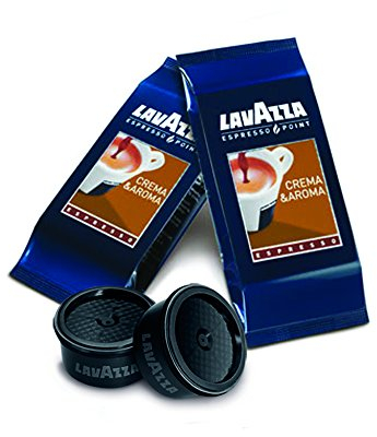 Lavazza Espresso Point - Crema e Aroma - Café expresso en dosettes, capsules, café frais, produit original (400)