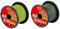 WFT KG Strong 600m 0,08mm 10kg, geflochtene Schnur, Meeresschnur, Angelschnur, Geflechtschnur, Farbe:Grün