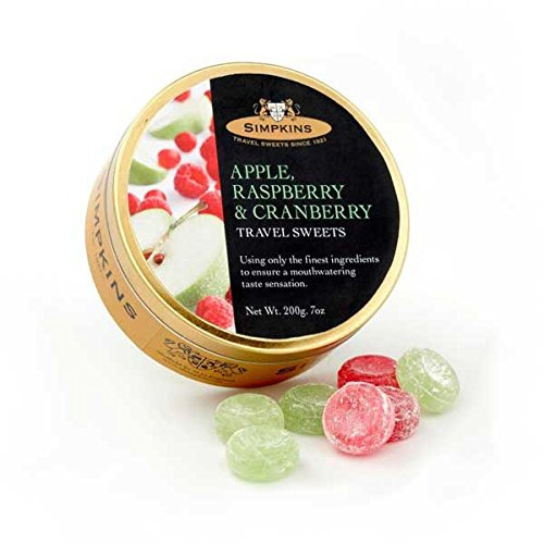 Simpkins Apple, Raspberry & Cranberry Travel Sweets 3 Pack