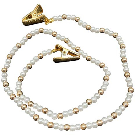 Votoka Serviettenkette Serviettenhalter, Festhaltekette Mundschutzhalter Serviettenclip