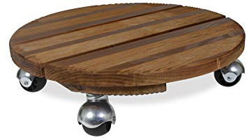 Louis Moulin Roule-Plante Bois Rond 37,5 cm - Naturel - Origine France Garantie