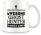 Behind The Glass Lustige Tasse mit Aufdruck Awesome Ghost Hunter, tolle Geschenkidee