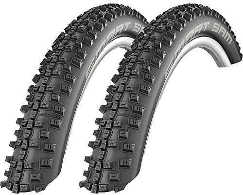2X Schwalbe Smart Sam Perf. Draht Addix 28 44-622mm sz Set Reifen + Flicken