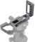 Topiky Kamera L-förmige Schnellwechselplatte, Aluminiumlegierung L-Halterung Vertikaler Platinenhalter Handgriff Adapter mit 39mm Standard AS Interface für A6400 Kamera(Silber)
