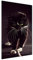 Tulup - Dosseret en Verre - 70x140 - Crédence de Cuisine - Plan de Travail en Verre - Fond de hotte Verre - en Verre de sécurité trempé - Murale Splash-Back Guard - Animaux - Chat Noir - Noir