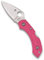 Spyderco Couteau DragonFly 2 Rose