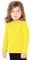 Lilax Girls' Basic Long Sleeve Round Neck Cotton T-Shirt 2T Yellow