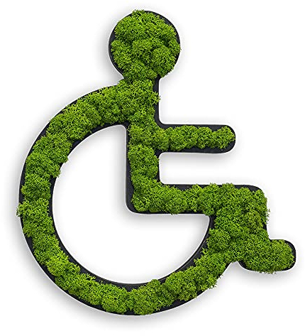 styleGREEN Piktogramm: Toilettenschild Rollstuhl