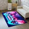 3D Bunt Gamepad Game Motiv Kinder Jungen Teppich Dekoration Schlafzimmer Kinderzimmer Wohnzimmer,Modern rutschfest Waschbar Flanell Kinderteppiche (Farbe 6,120×160 cm)