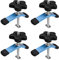 POWERTEC 71389-P2 Lot de 4 mini serre-joints en T 9,5 cm (L) x 1,9 cm (l)