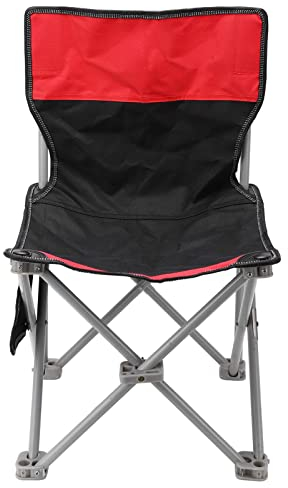 Angelstuhl, tragbarer ultraleichter Klappstuhl, kompakter Klappstuhl Campingstuhl mit Edelstahlrahmen für Camping, Strand, Picknick, Angeln