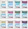 CERNIT CE0900012K02C - Un Pack de 12 Pains de Pâte Polymère, Couleurs Pastels - Pâte à Modeler à cuire N°1 - 12 Couleurs Différentes - Blocs de 56g - DIY, Adultes, créations pâte à modeler