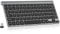 PINKCAT 2.4G Wireless Keyboard, Ultra Slim Ergonomic Quiet Compact Portable Keyboard with Media Hotkeys for Computer Desktop PC Laptop Surface Smart TV Notebook and Windows