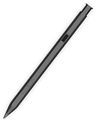 Stylo Stylet Actif pour 𝘏𝘗 Pavilion x360/Envy x360/Spectre x360, Crayon Stylet pour Ordinateur Portable écriture précise Dessin, Rechargeable par USB-C