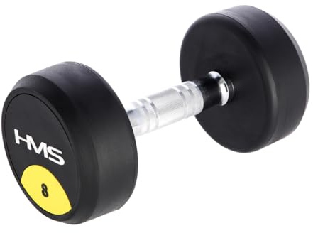 Rubberized dumbbell 8kg HMS HG PRO 8