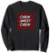 Cabin Sweet Cabin Red Plaid Dark Sweatshirt