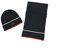 Tommy Hilfiger Herren Split Tipping Cuff Hat and Scarf Set Beanie-Mütze, Desert Sky Multi, Einheitsgröße