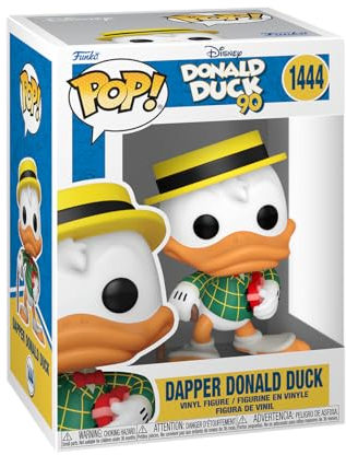 Funko POP! Disney: Donald Duck 90th - Donald Duck - (Dapper) - Vinyl-Sammelfigur - Geschenkidee - Offizielle Handelswaren - Spielzeug Für Kinder und Erwachsene - TV Fans - Modellfigur Für Sammler