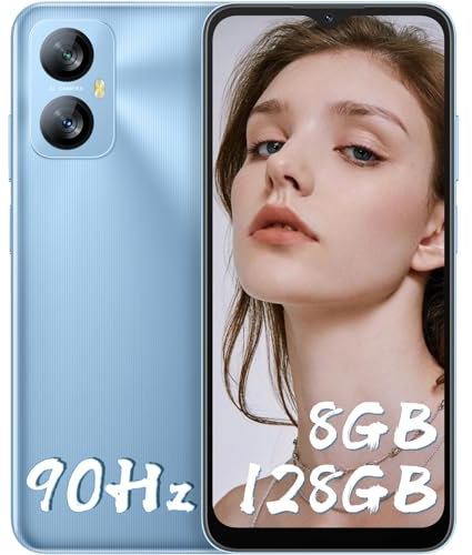 Blackview A52Pro (128GB) Téléphone Portable (8Go+128Go/TF-1To, Octa-Core, Écran 6.52 HD+,13MP+5MP, 5180mAh) Android 13 Smartphone Pas Cher 4G Dual SIM/WiFi/Face ID/Fingerprint/GPS/OTG/2Ans Garantie