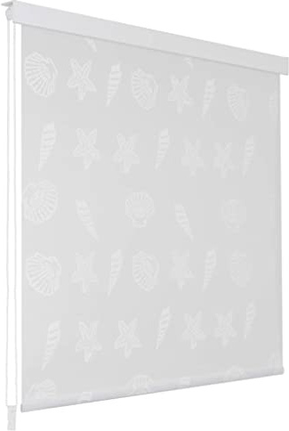 Lechnical Shower Roller Blind 120x240 cm Sea Star,Water-repellent Shower Roller Blind,Shower Curtain Roller Blind,Bath & Shower(SPU:142861)