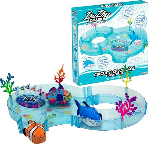 Lansay 51020 Zhu Zhu Aquarium Spielzeug, Muschelschaltung (ohne Fisch), Taille Unique