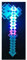 The Fancy Dress® Kids LED Light Up Swords With Sound - Diamond Pixel Axe 3 Colors Sword Toys For Boys Party Favors Gift For Children’s