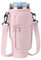 XdealCozyxc Water Cup Bag Holder for Stanley, Adjustable Shoulder Strap Cup Carrier for Hiking Camping (Pink)