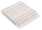GAMUSI Fouta Pareo Strandtuch, leicht, gestreift, 90 x 180 cm, Taupe