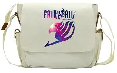 Fairy Tail Umhängetasche Anime Natsu Dragneel/Lucy Heartfilia/Erza Scarlet Crossbody Bag Messenger Bag Große Kapazität Anime Umhängetasche