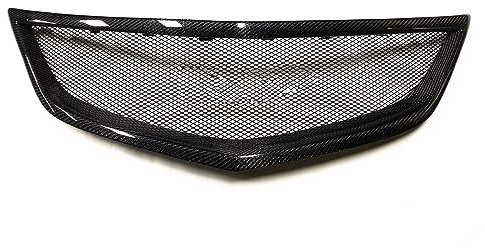 DZSFSTRHRRT Front Kühlergrille Frontgrill Grill Für Acura Für ILX 2013 2014 2015 4 Tür Waben Stil Auto Oberen Stoßfänger Haube Mesh Gitter Kühlergrill Sportgrill(Kohlefaser)