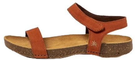 Art 1119 I Breathe Flache Sandalen für Damen, Dunkel orange, 41 EU