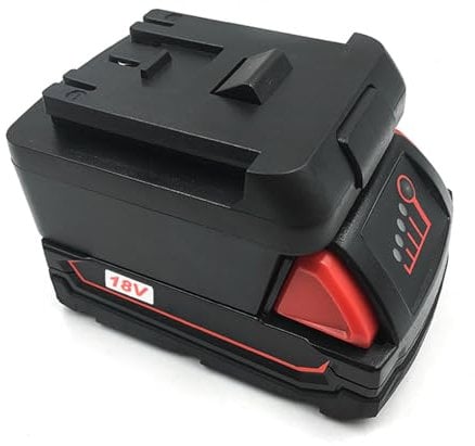Adaptateur d'outil électrique pour batterie Li-ion 18 V - Convertir en batterie avec chargement