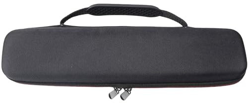 Ghjkldha Custodia Rigida per Flauto Dolce Soprano, Custodia per Flauto, Custodia da Trasporto con Cerniera EVA, Custodia Rigida per Registratore, Custodia per Strumenti Musicali, Custodia per Registra