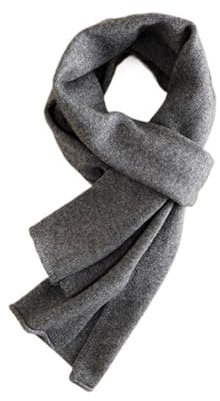 VFBVNJBJ 2024 Winter mehrfarbiger Cord-Damenschal Strickschal Winter warmer Schal for Schutz vor Kälte(Gray)
